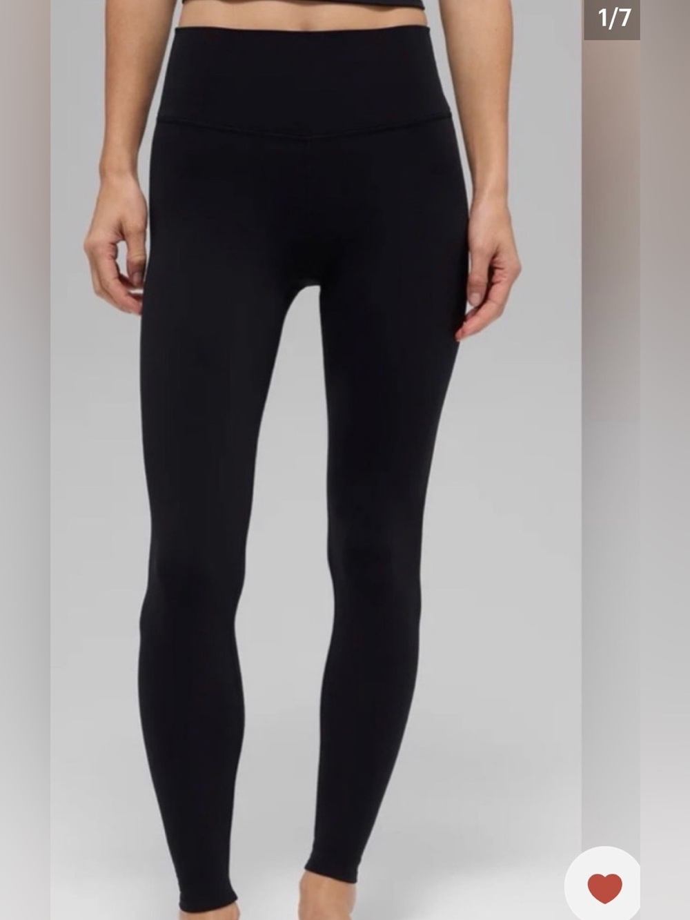 Alo 7/8 High-Waist Legging Black Size S